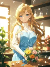 フローリスト·花に囲まれた笑顔 の投稿作品