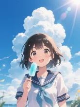 夏はガリガリ君だよね～ッ♪😆✨