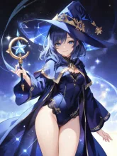 女魔法使い