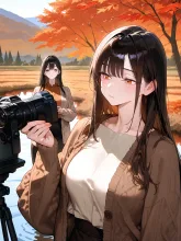 カメラ vs スケッチ·秋を残すなら の投稿作品