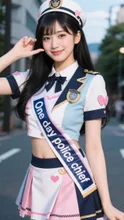 一日警察署長> < ♡