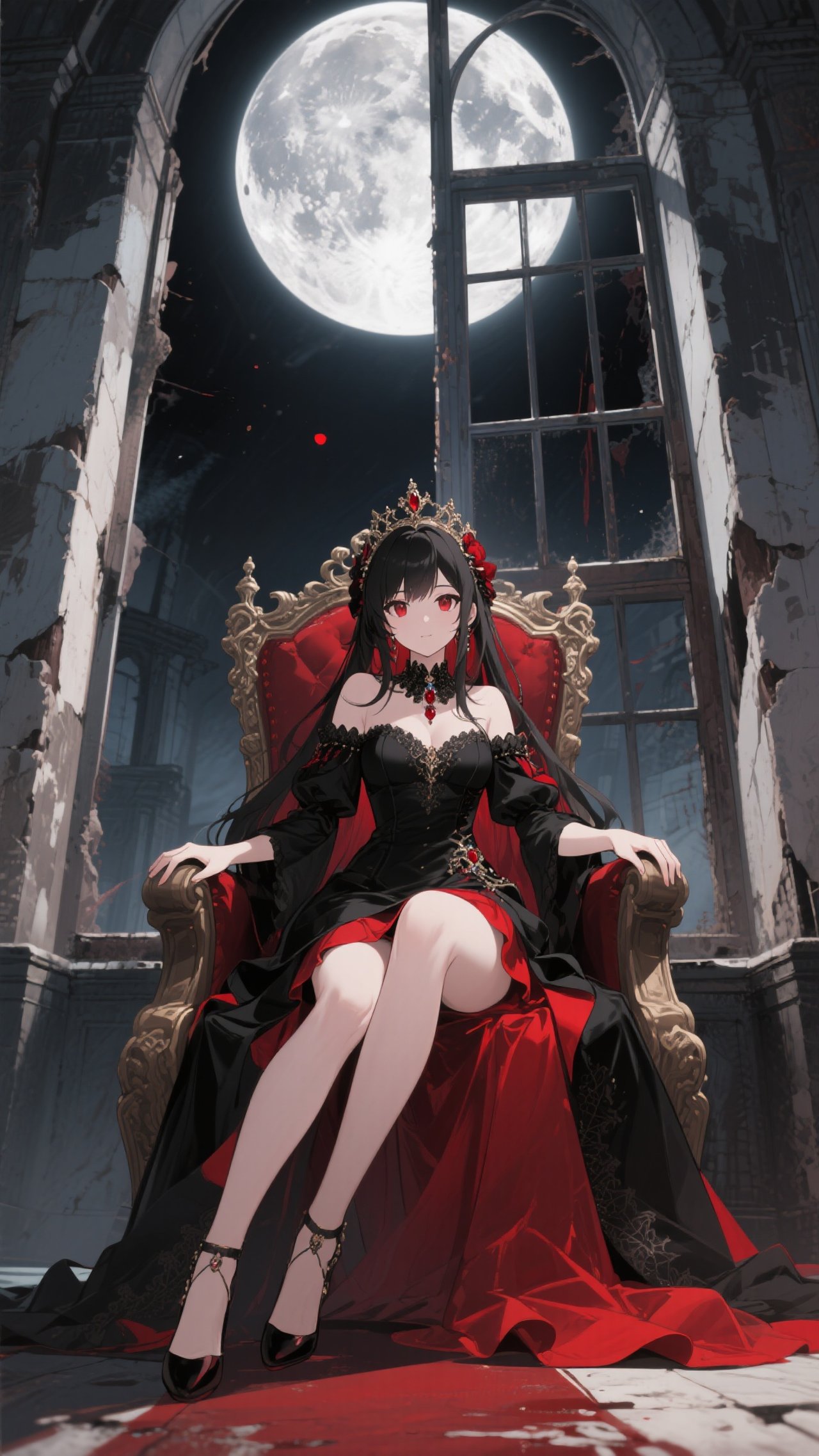 真祖の吸血鬼姫❤️ — りゆさんのAIイラスト