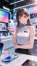 今日もあなたに、最高のスマホを — 3D・立体風アートのAIイラスト|SUPPART