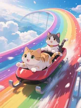 虹のコース