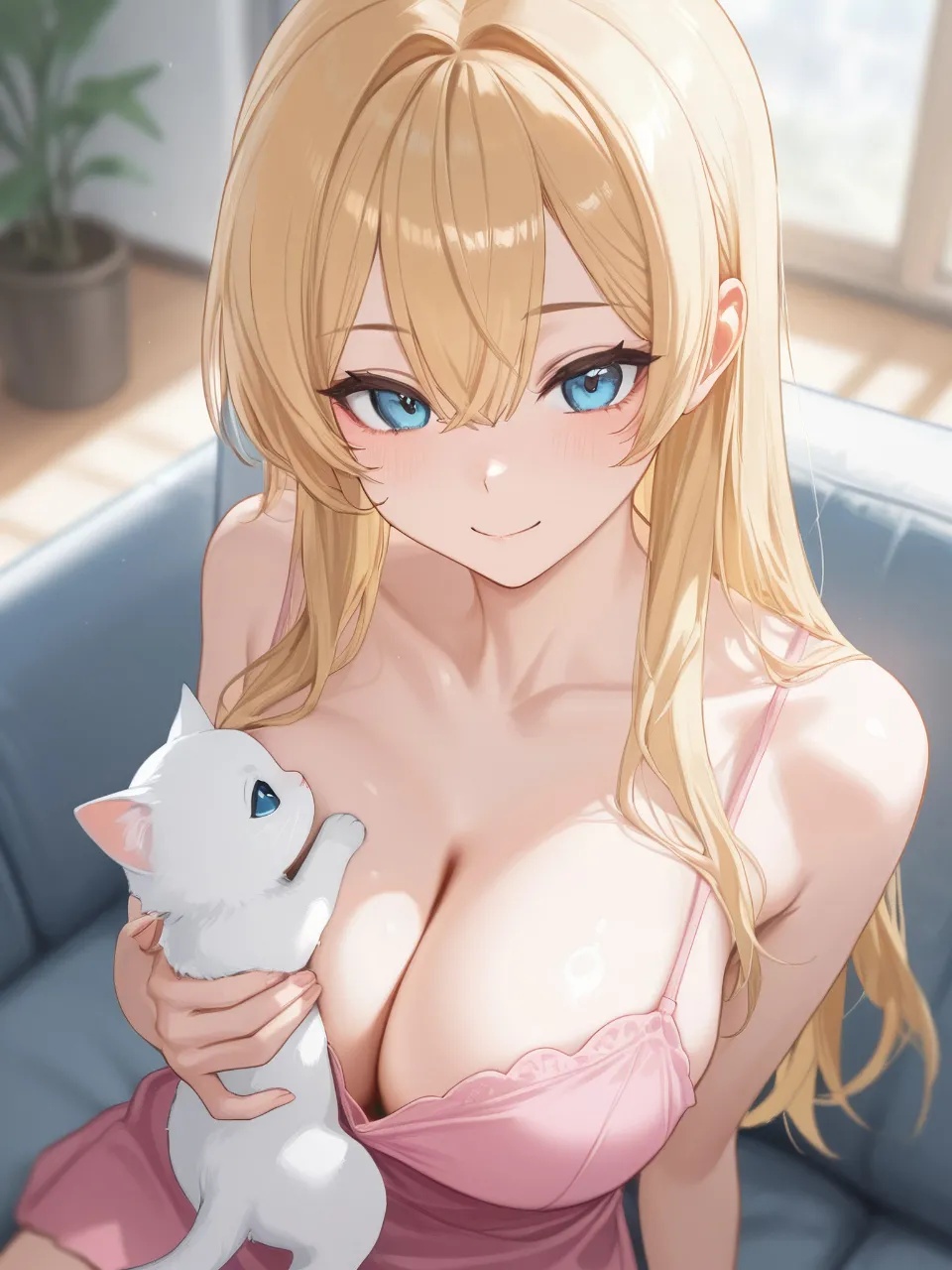 はいはい🐱ミルクね💕︎ — ミャアさんのAIイラスト