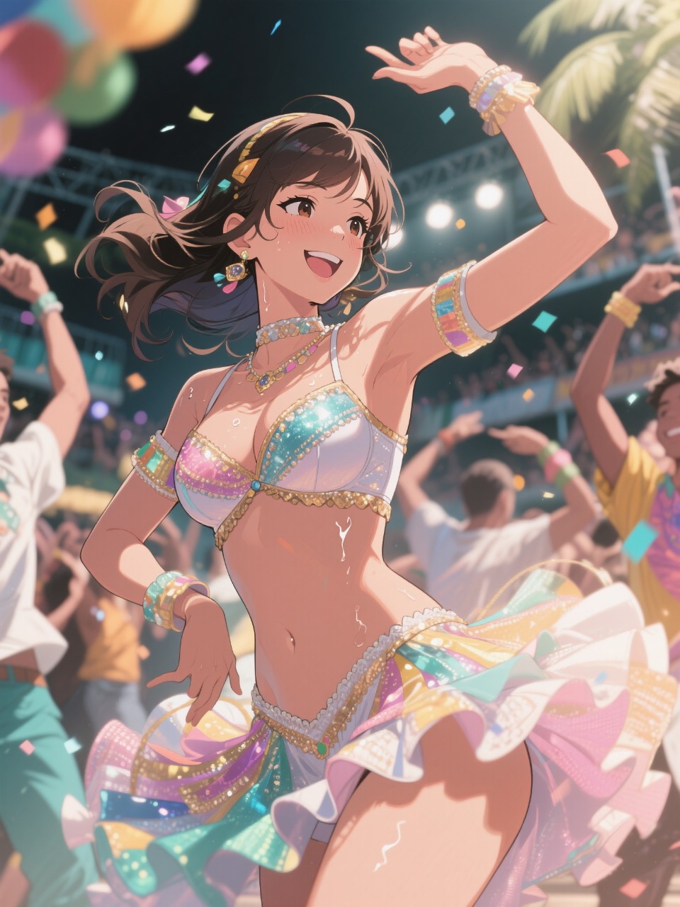 ひときわ輝く踊り子✨ — レッドムーンさんのAIイラスト