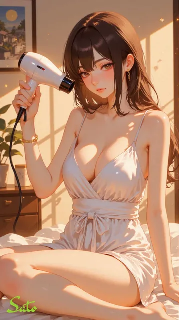 風呂上がりの日常