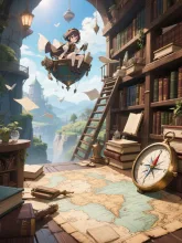 空飛ぶ図書館·チャレンジ の投稿作品