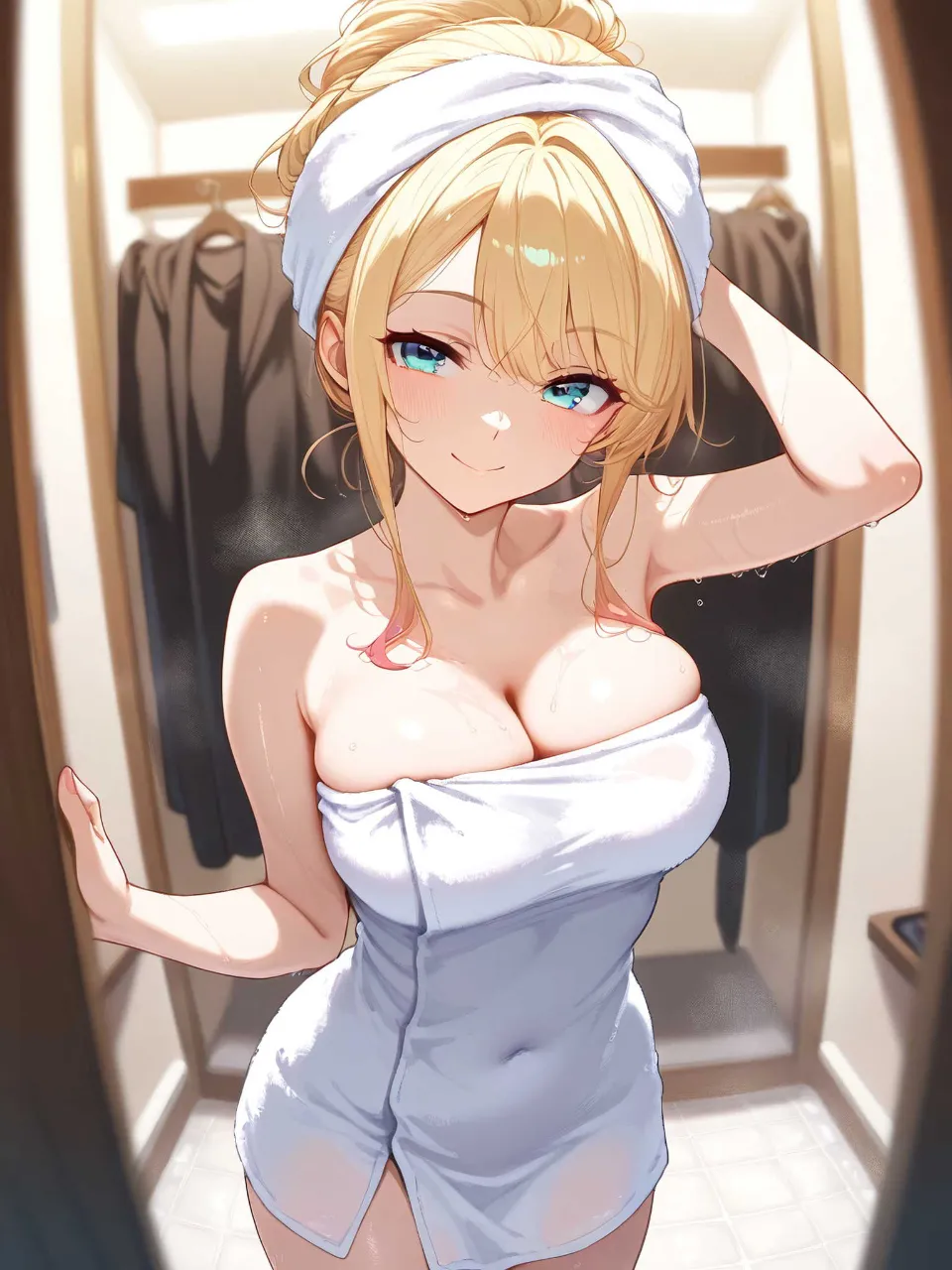 お風呂上がり
