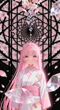 万華鏡×桜舞う