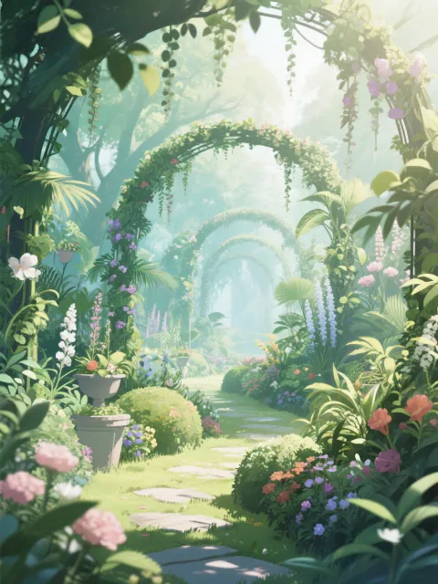 Secret botanical garden - 秘密の植物園