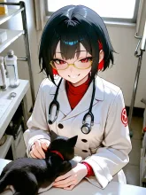 女性獣医さん·もふもふと共に の投稿作品