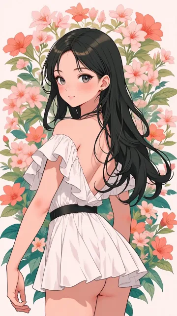 アルストロメリアの花少女👧