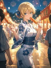 夏祭りギャル·夏祭りの夜 の投稿作品
