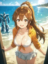着替え終わったー！！？ — ソラさんのAIイラスト