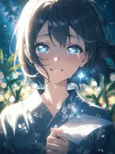 七夕の織姫·星降る七夕の夜 の投稿作品