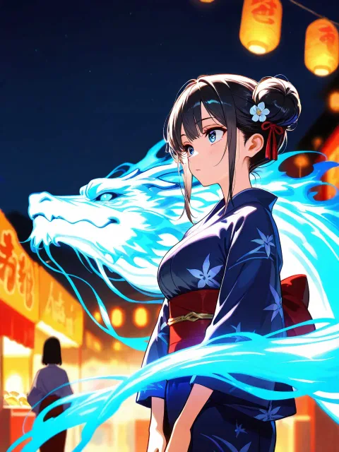 龍と共に…