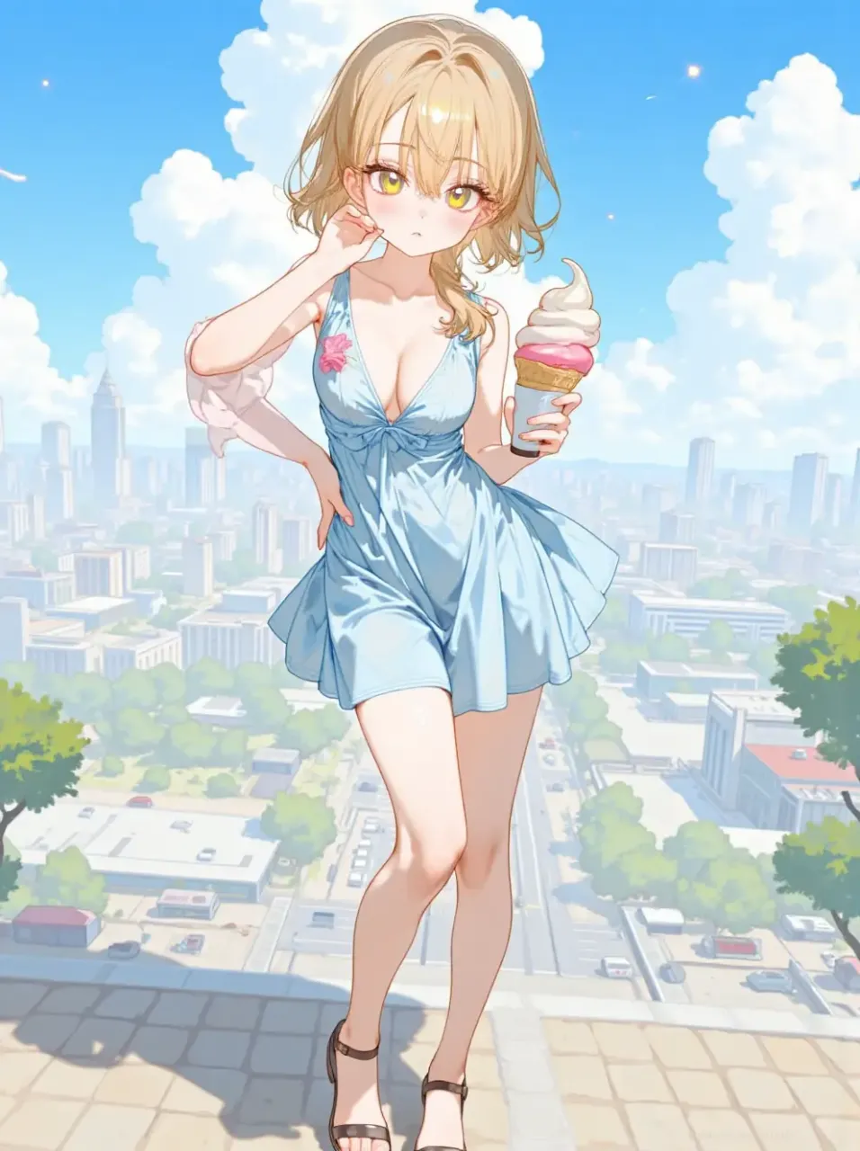 スタンド!? — アイーユ375644992さんのAIイラスト