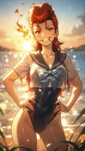 夏のヘアアレンジ·初夏チャレンジ の投稿作品