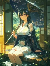 夏の夜の路地·初夏チャレンジ の投稿作品