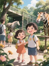 画像生成チャレンジ·動物園 の投稿作品