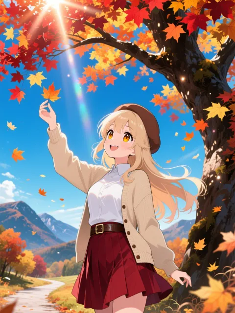 紅葉狩り。