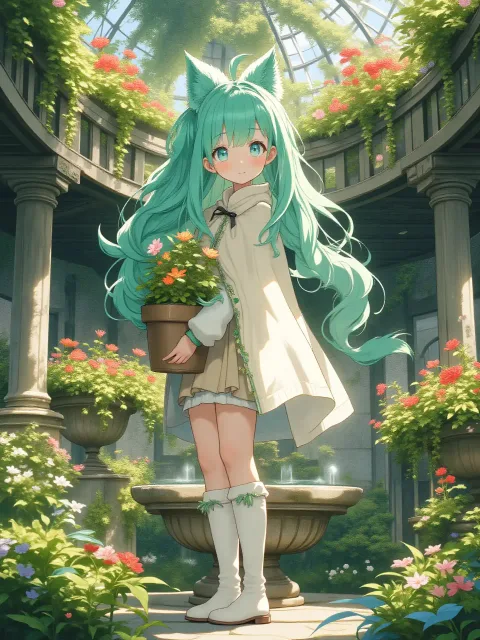 植物園の管理人さん