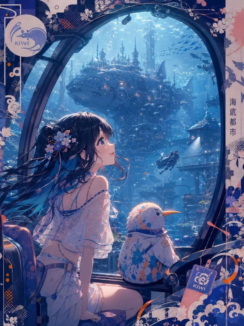 海底都市 — no nameさんのAIイラスト
