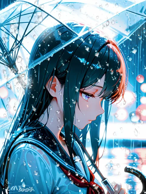 【12月の雨】