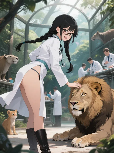 「穂蔵 灯子(ほのぐら とうこ)」の獣医師助手