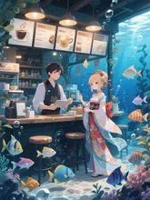 カフェ「竜宮城」オープンです🪼