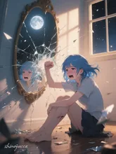 悔しいっ！ — 鹿イラストのAIイラスト｜SUPPART