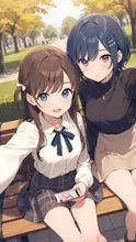 撮るよー！ — 百合ユーリさんのAIイラスト