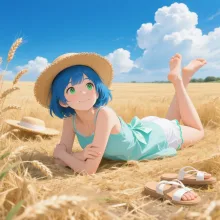 入道雲の下