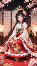 お雛様です…なぜかこうなるひな祭り
