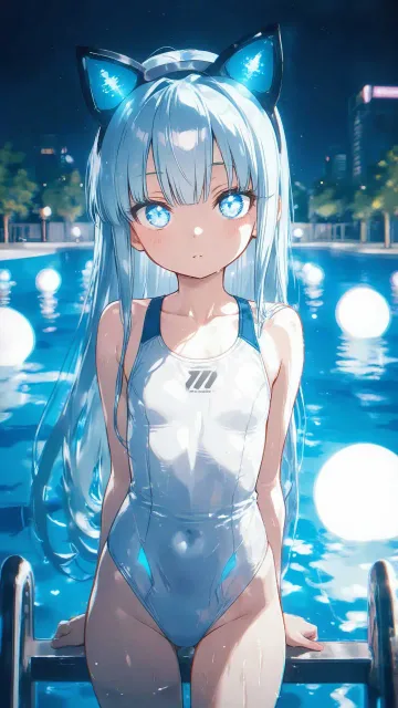 メカ競泳水着さん
