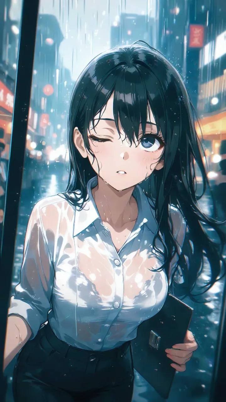 急に降ってきたな