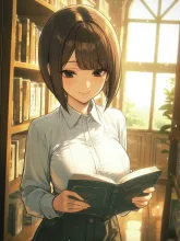夏の図書室·静けさと本の香り の投稿作品