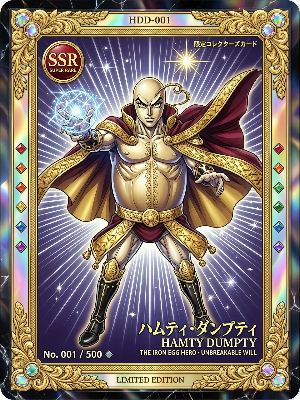SSSスタンド「ハンプティダンプティ」 — 妖怪ダルダラさんのAIイラスト