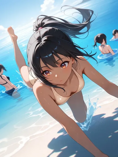素潜り娘