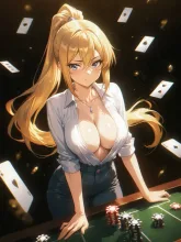 ダメだ カードに集中出来ない!♥