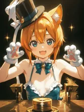 女性マジシャン·指先に宿る魔法 の投稿作品