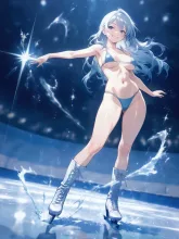 フィギュアスケート·氷上に舞う煌めき の投稿作品