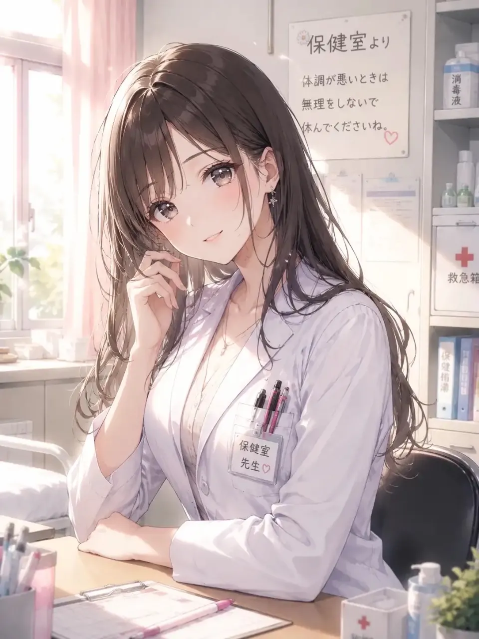 どうしたの？🏥 — ぴつさんのAIイラスト