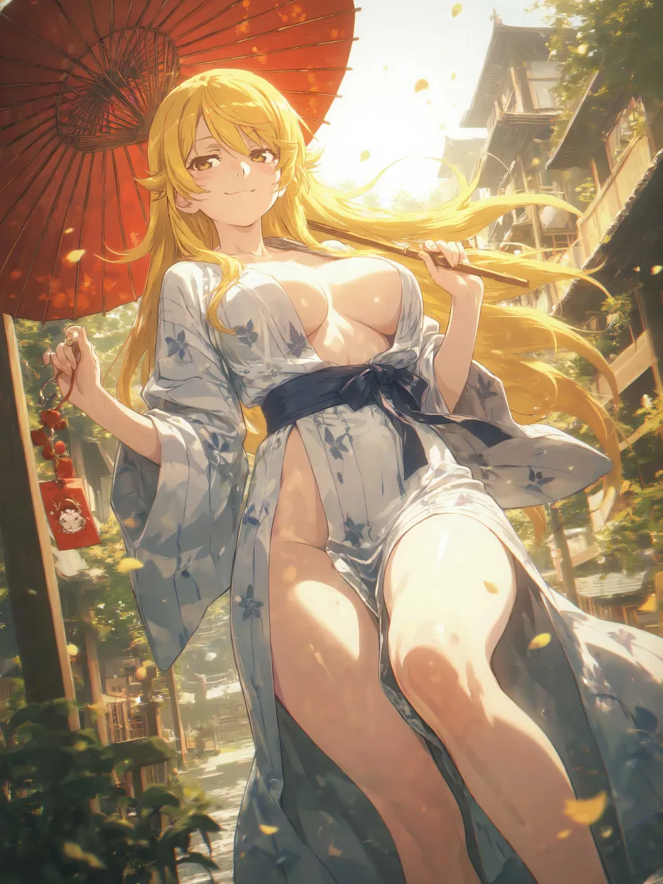 金髪美女の和装🏯 — 虎徹さんのAIイラスト