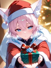 君からのメリークリスマス — 狐イラストのAIイラスト|SUPPART