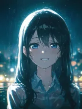 雨の夜の告白