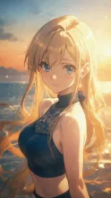 挑戦中・ハイネックビキニ④