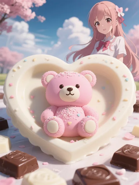 かわいい女の子と一緒だよ❤️