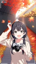 D　撮る秋 — サトリさんのAIイラスト